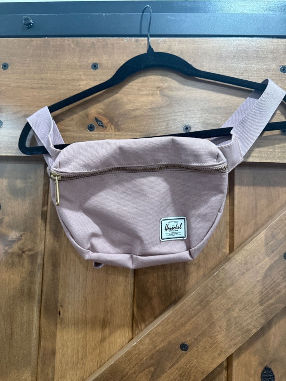 Herschel Supply Co. Blush Pink Hip Pack with Logo Patch